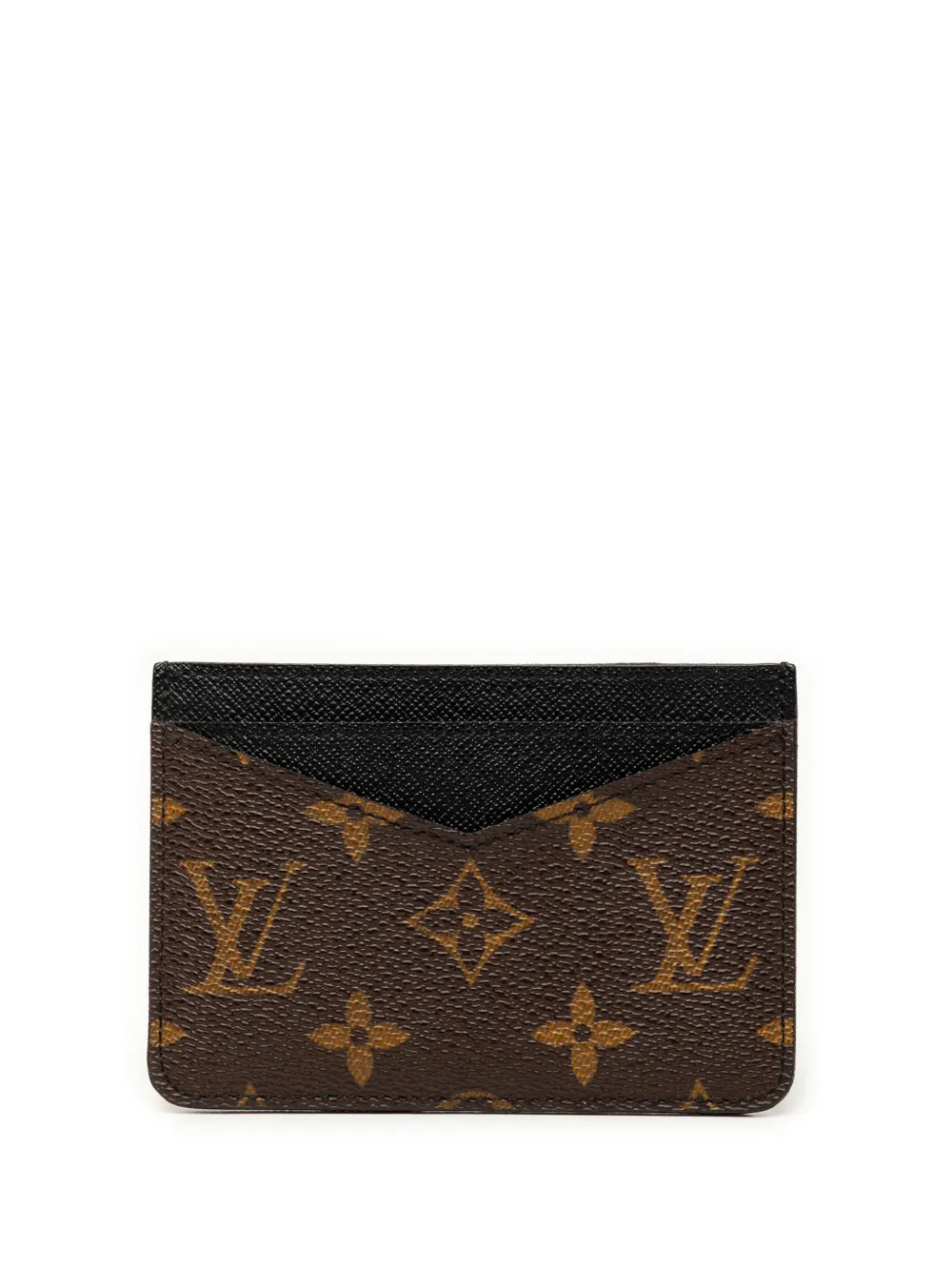 Louis Vuitton Pre-Owned 2010 Monogram Macassar Neo card holder - Marrone