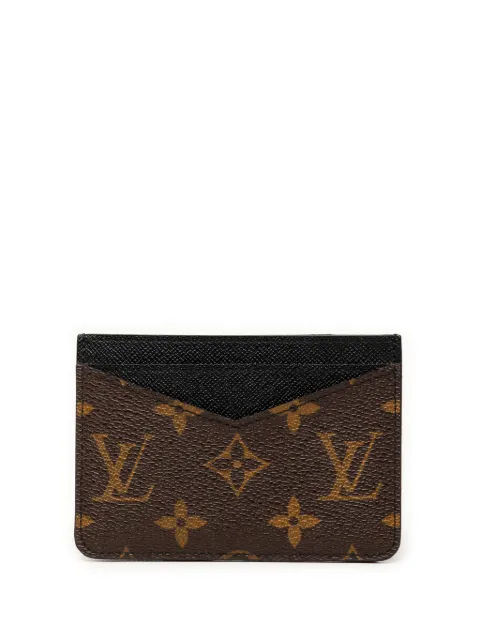 Louis Vuitton Pre-Owned tarjetero Monogram Macassar Neo 2010