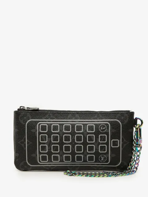 Louis Vuitton Pre-Owned 2017 Monogram Eclipse Flash Fragment iPhone Case phone case