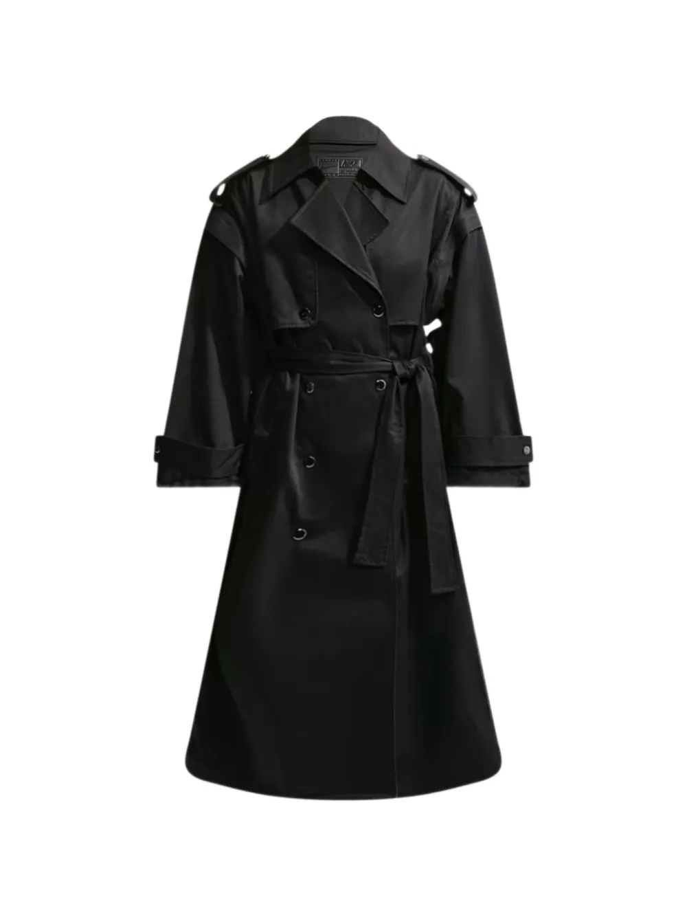 Nike Airreverent double-breasted trench coat - Nero