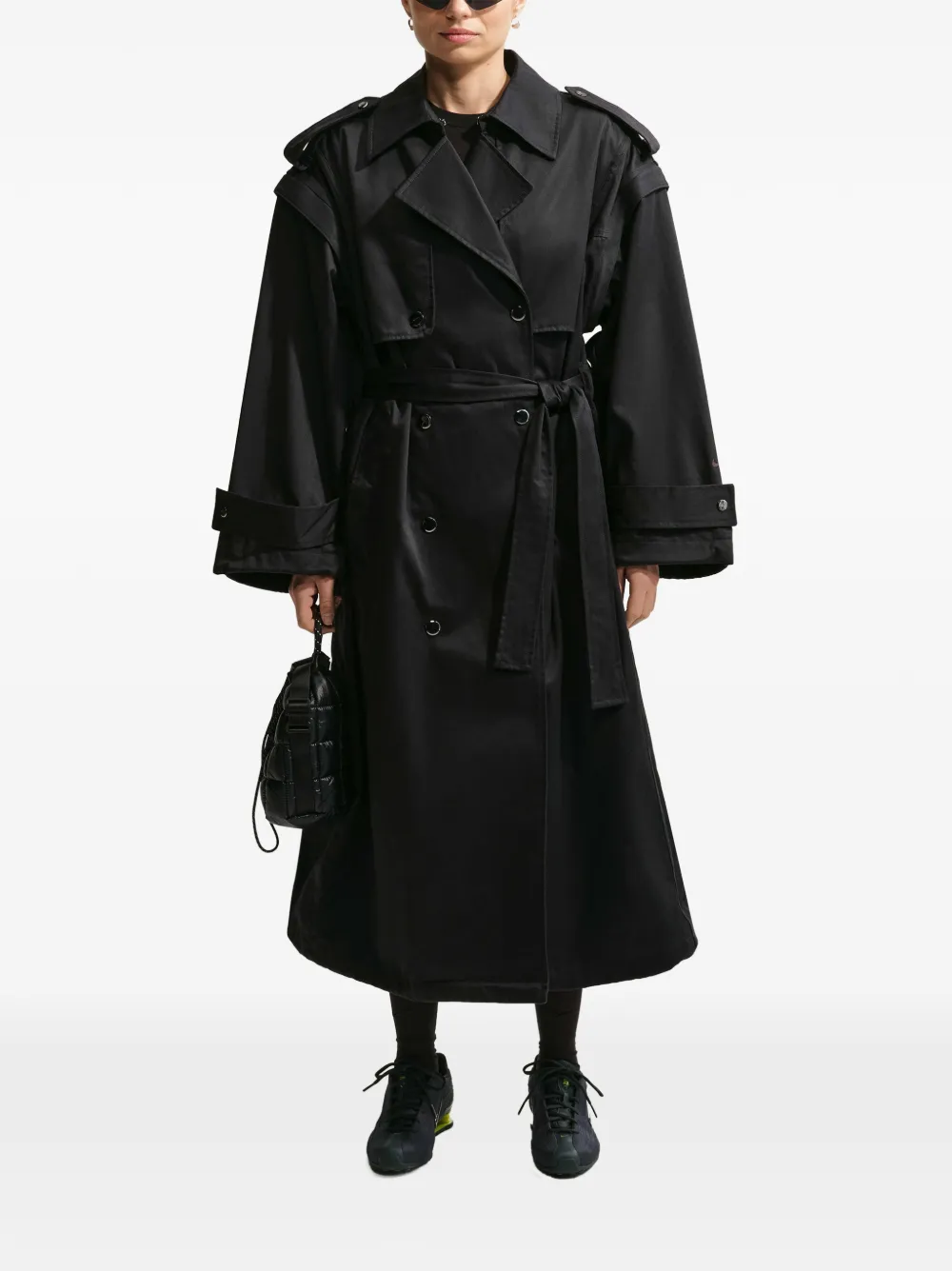 Nike Airreverent double-breasted trench coat