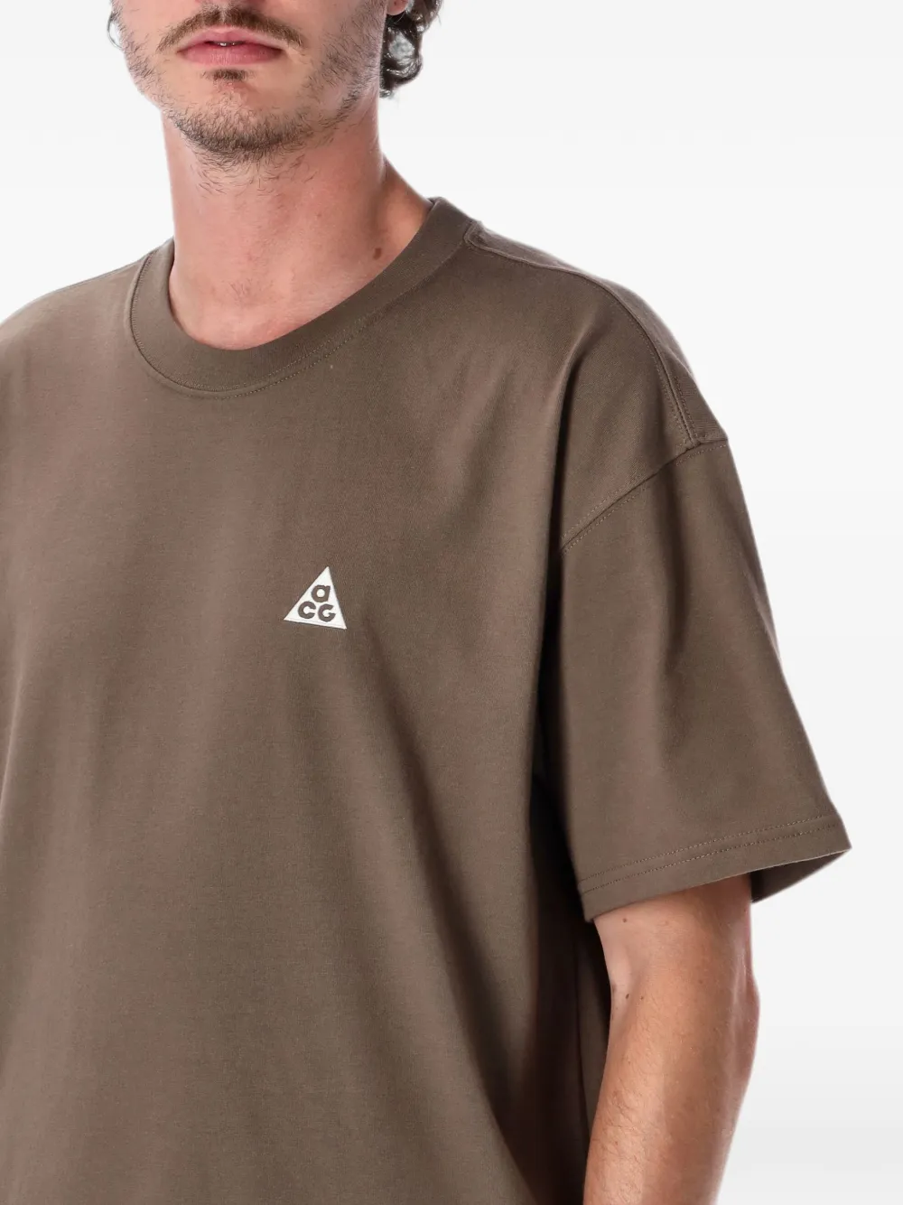 Nike ACG logo-print T-shirt Bruin