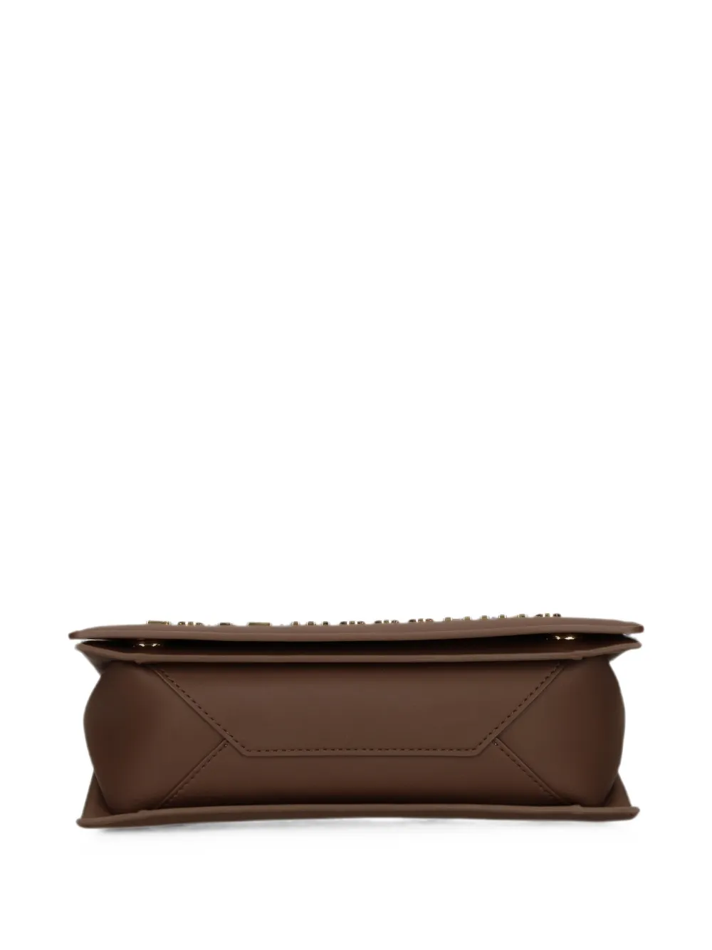 Love Moschino Schoudertas met logo Bruin