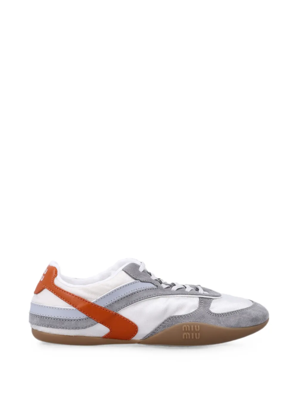 Miu Miu Gymnasium panelled sneakers - Bianco