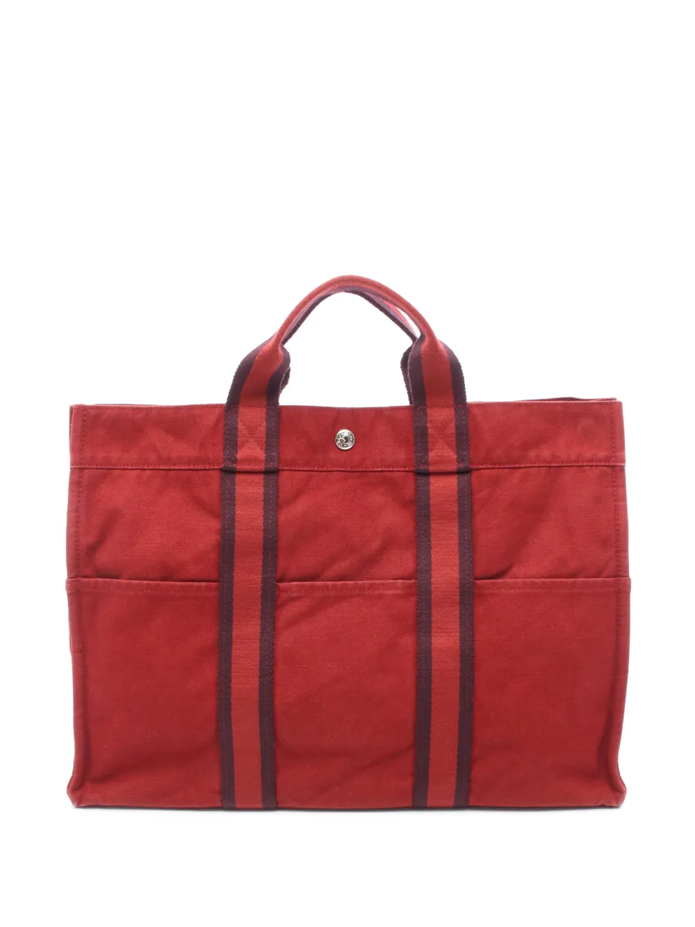 Hermès Pre-Owned 20th Century Fourre Tout MM Tote Bag aus Canvas - Rot