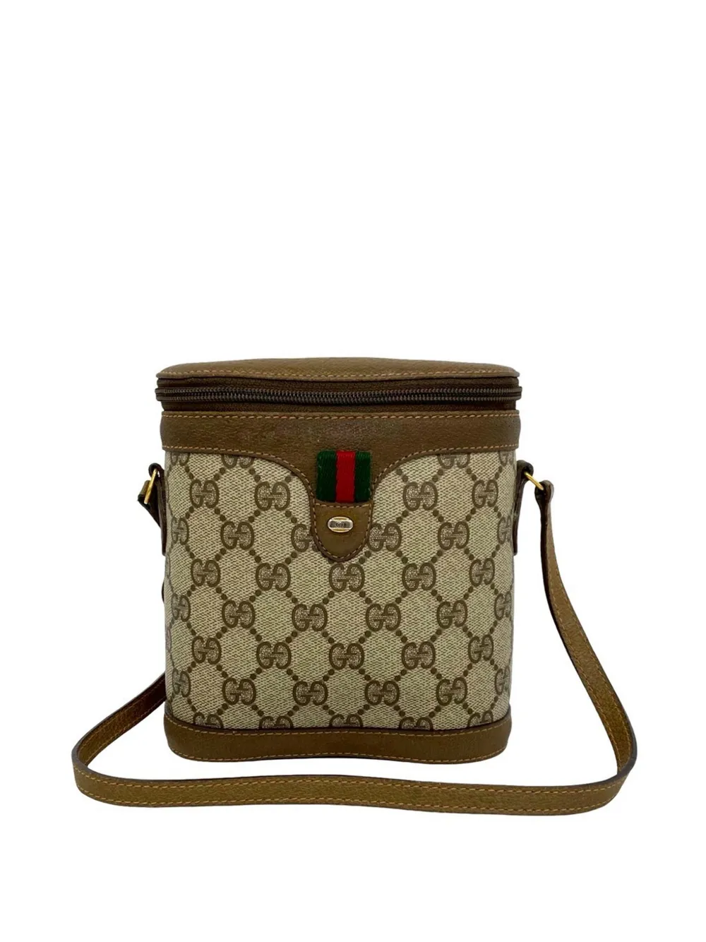 Gucci Pre-Owned 20th Century GG Supreme crossbody bag - Toni neutri