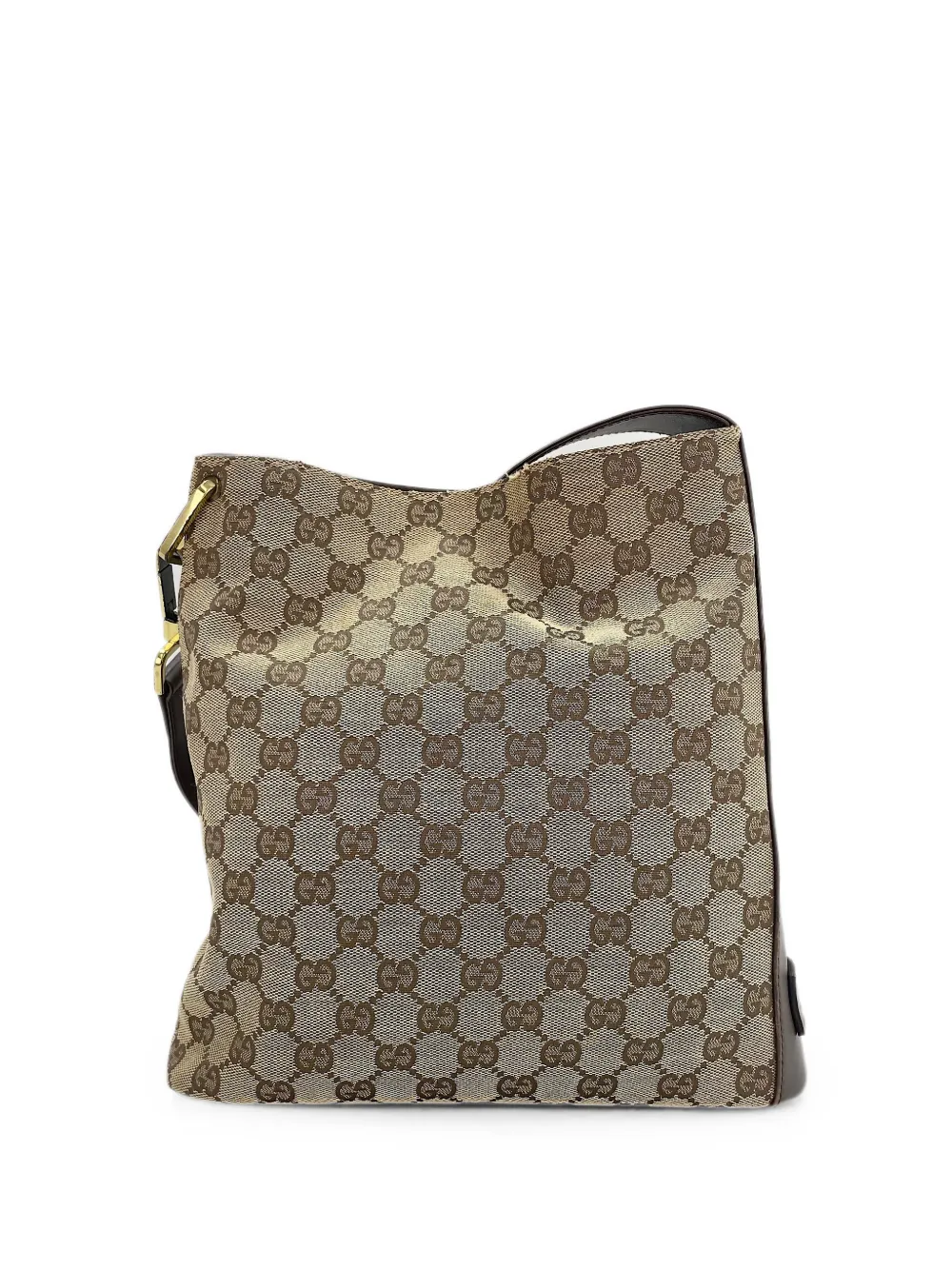 Gucci Pre-Owned 1990 GG Canvas shoulder bag - Toni neutri