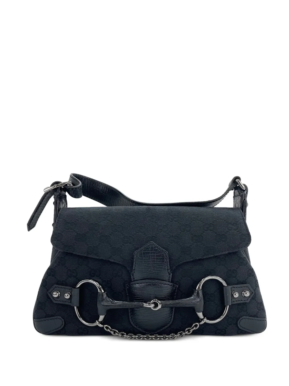 Gucci Pre-Owned 2000s Horsebit shoulder bag - Schwarz