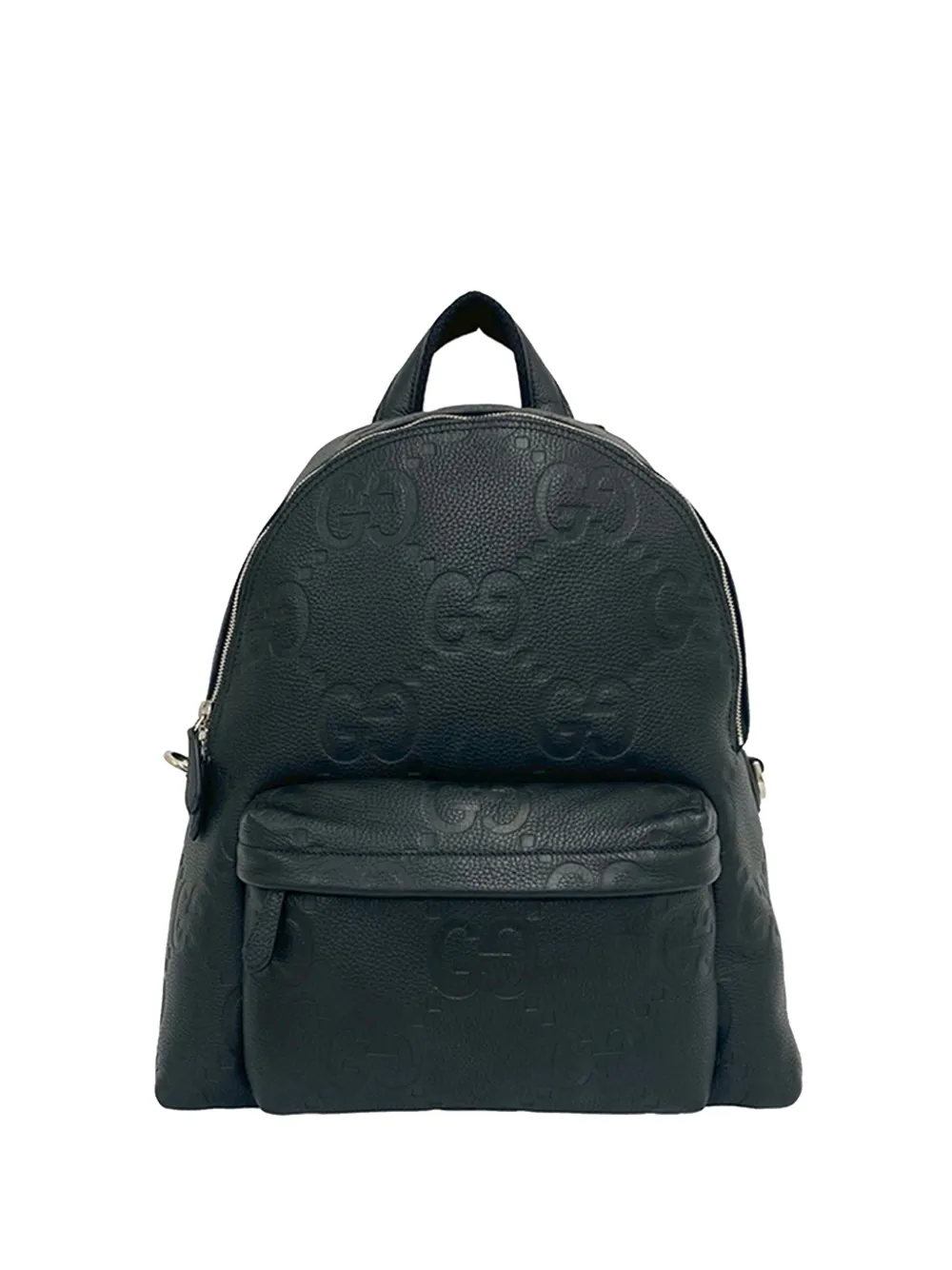 Gucci Pre-Owned 2016-2026 Jumbo GG Embossed Leather backpack - Verde