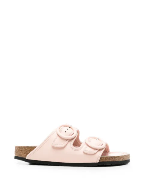 Birkenstock flip flops con logo en relieve