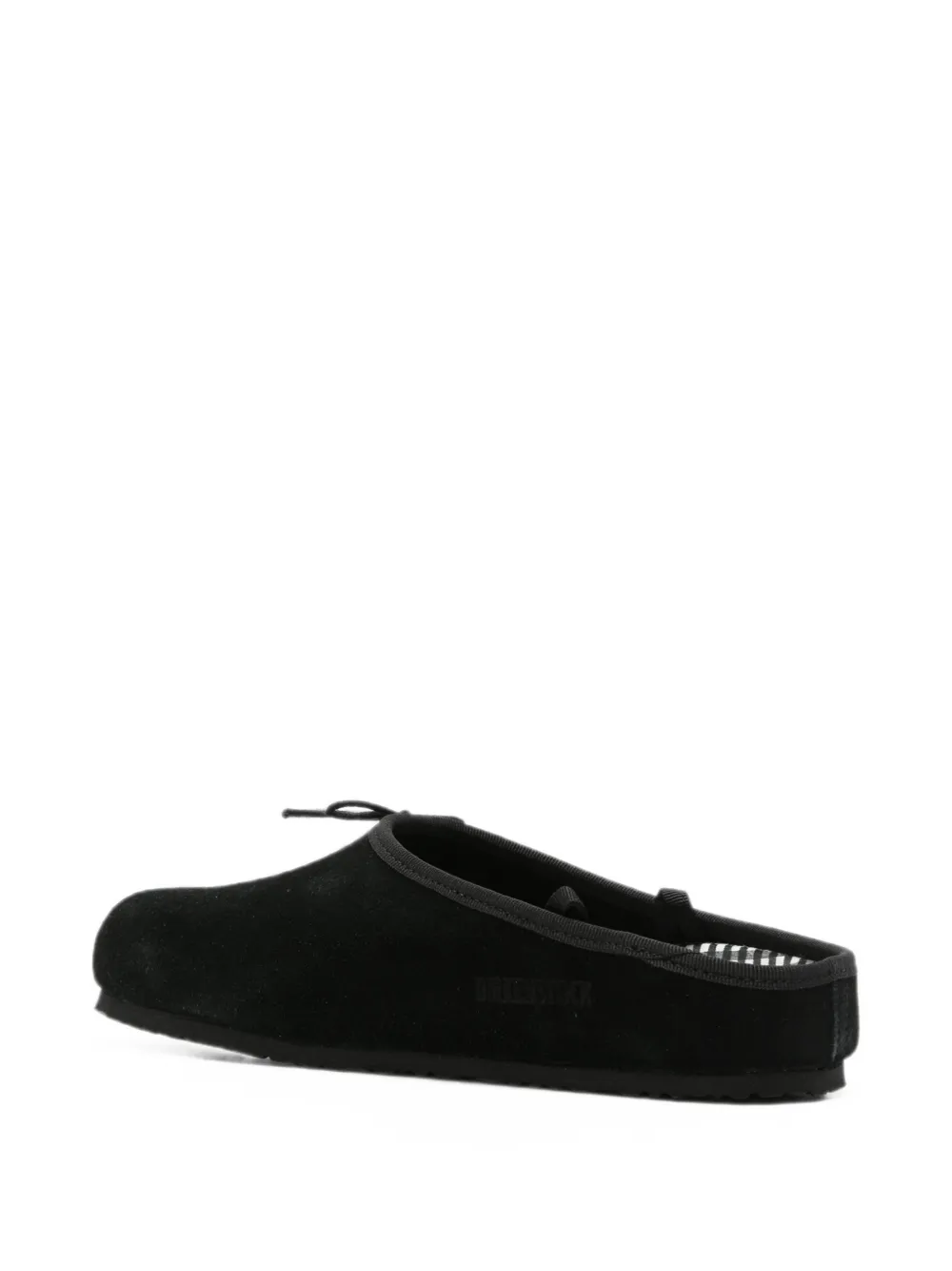 Birkenstock Muiltjes met strikdetail Zwart