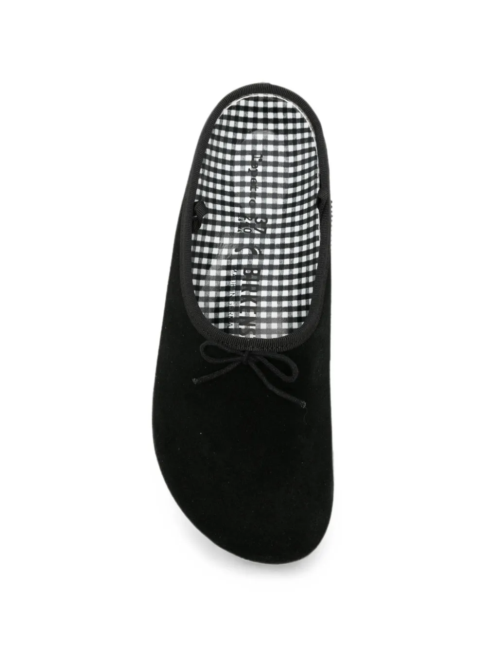 Birkenstock Muiltjes met strikdetail Zwart