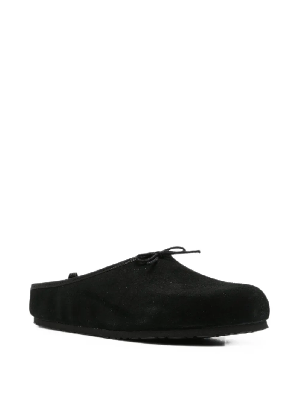 Birkenstock Muiltjes met strikdetail Zwart