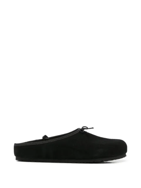 Birkenstock bow-detail lace-up mules