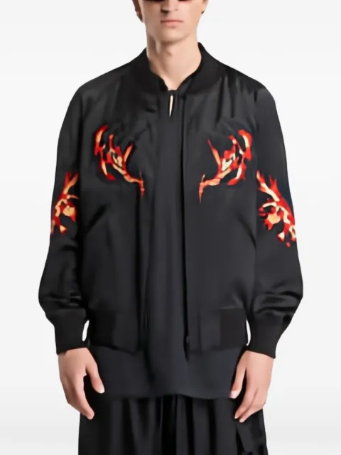 Y-3 Souvenir graphic-embroidered jacket