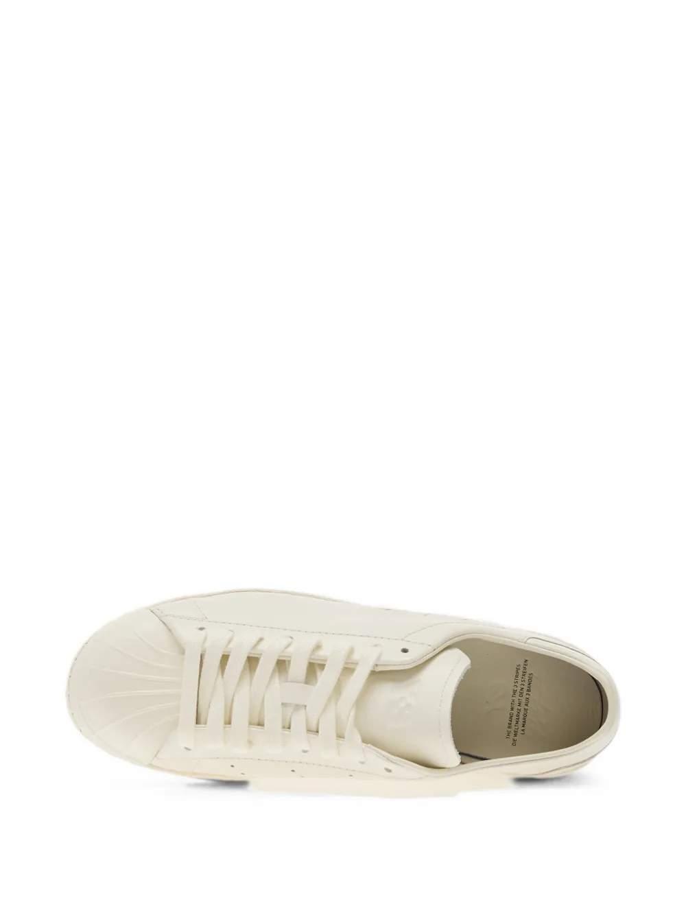 Y-3 Superstar lace-up sneakers Beige