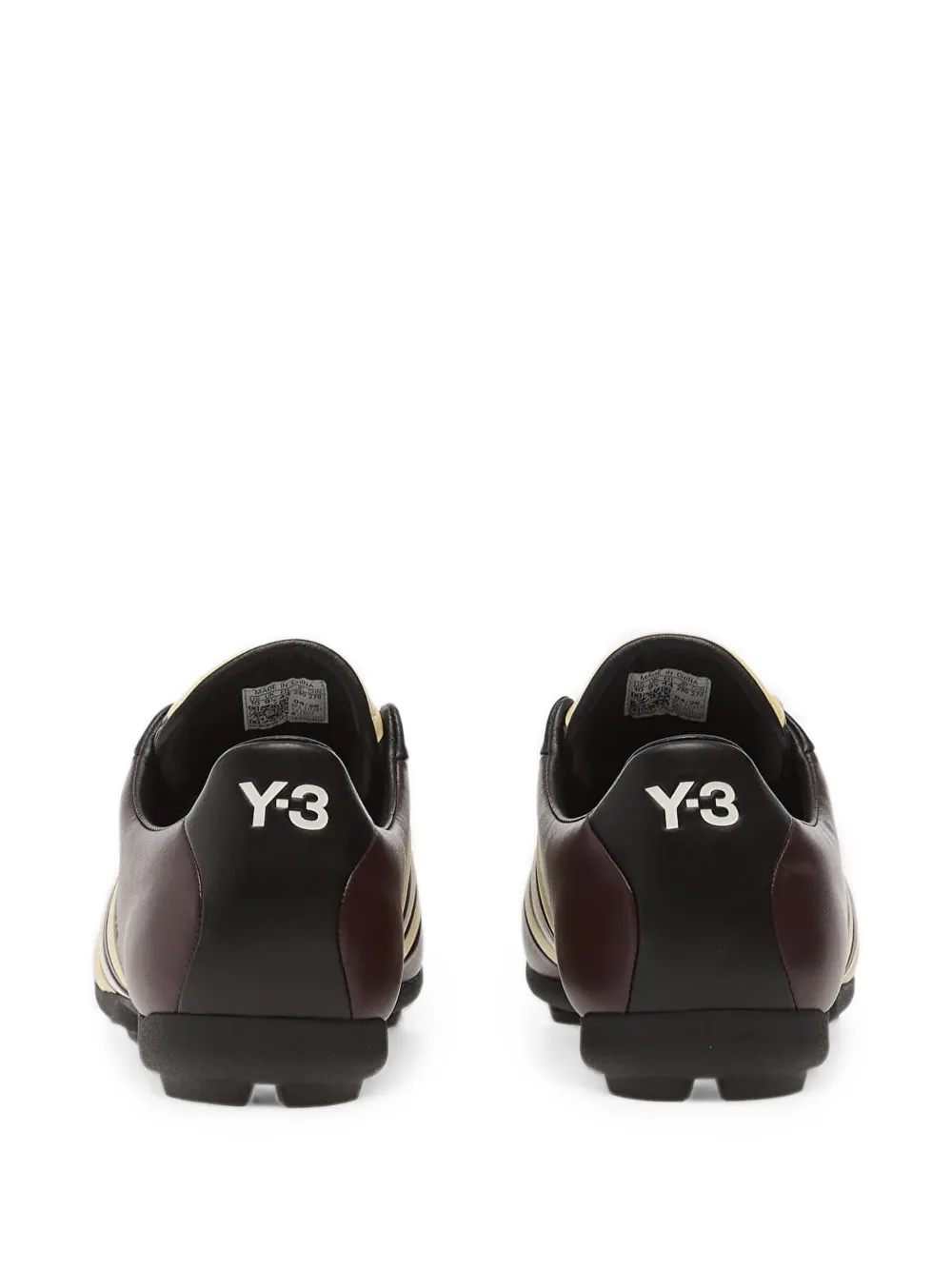 Y-3 Field leather sneakers Bruin