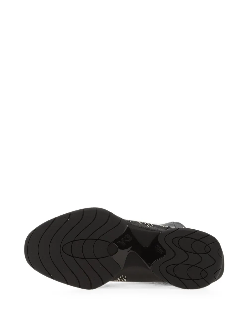 Y-3 Regu embroidered sneakers Zwart