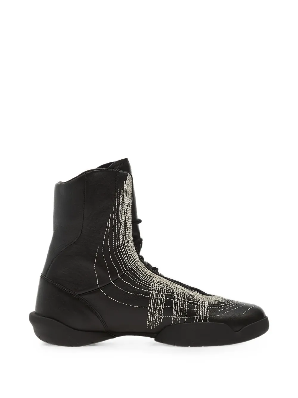 Y-3 Regu embroidered sneakers - Nero