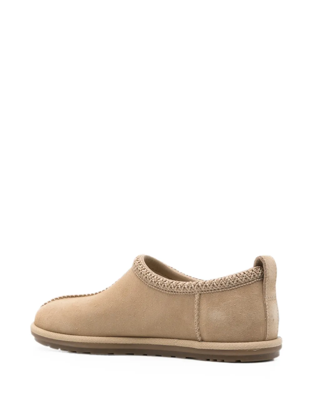 UGG Tasman Deconstructed braid-trim slippers Beige