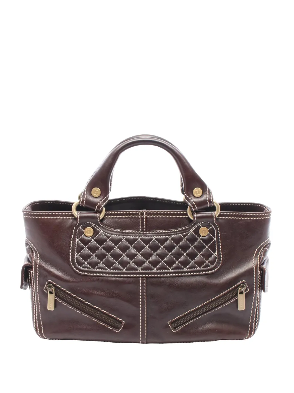 Celine Pre-Owned 2000-2026 Boogie handbag - Brown