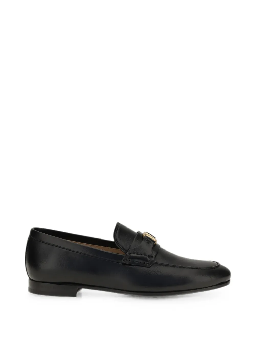 Valentino Garavani VLogo Signature leather loafers - Nero