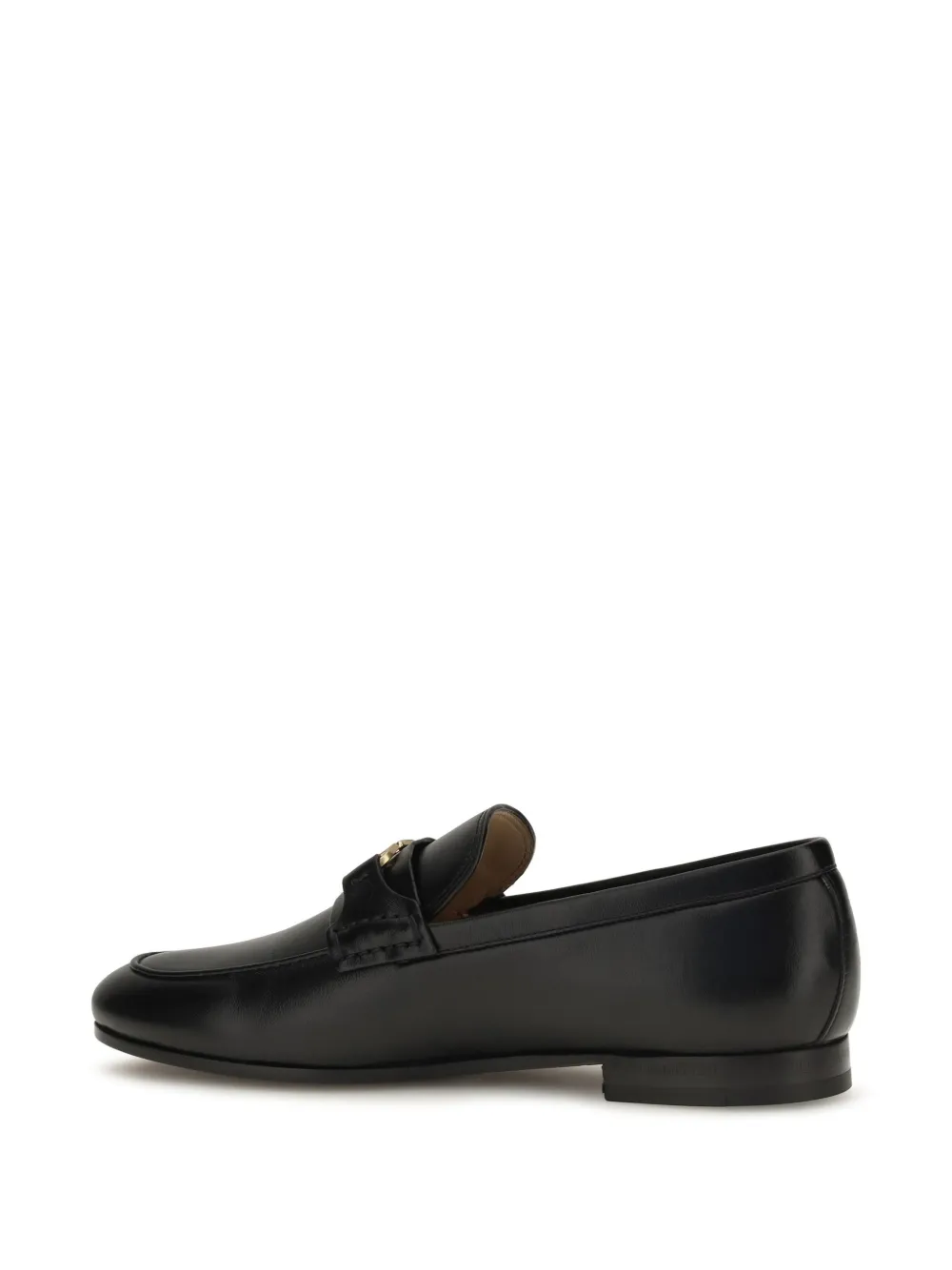 Valentino Garavani VLogo Signature leather loafers Zwart