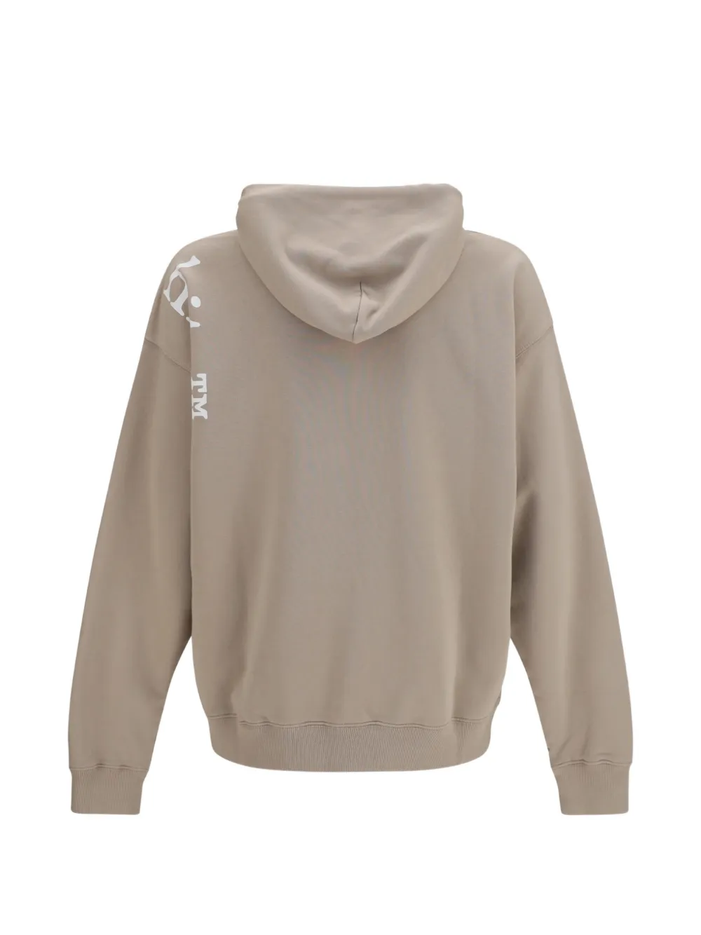 Off-White Vertical Bookish Skate hoodie met trekkoord en logo-print Beige