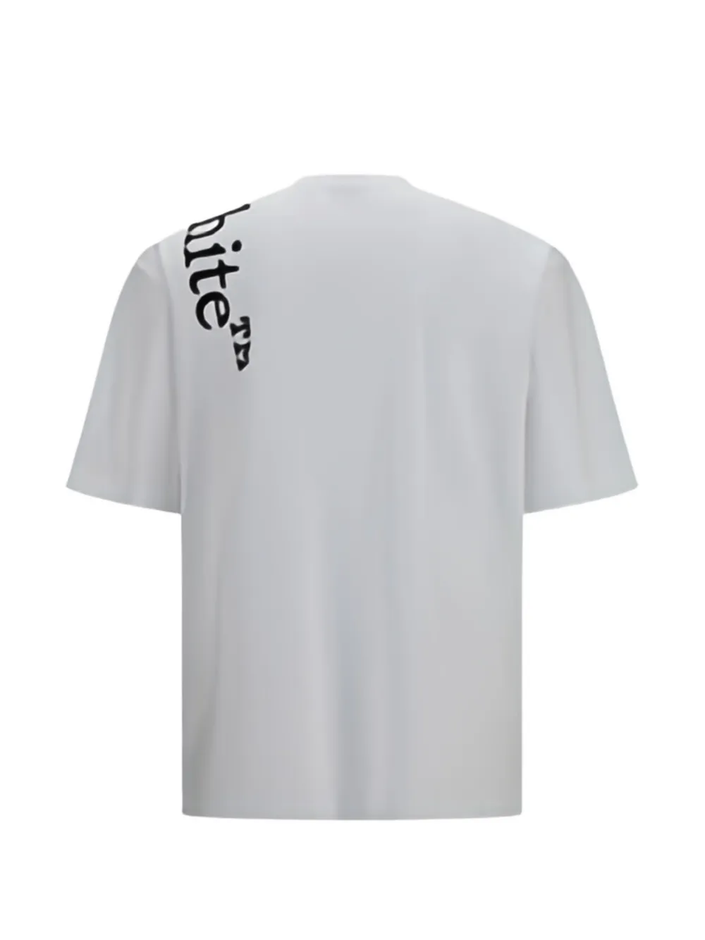 Off-White Vertical Bookish Skate T-shirt Wit