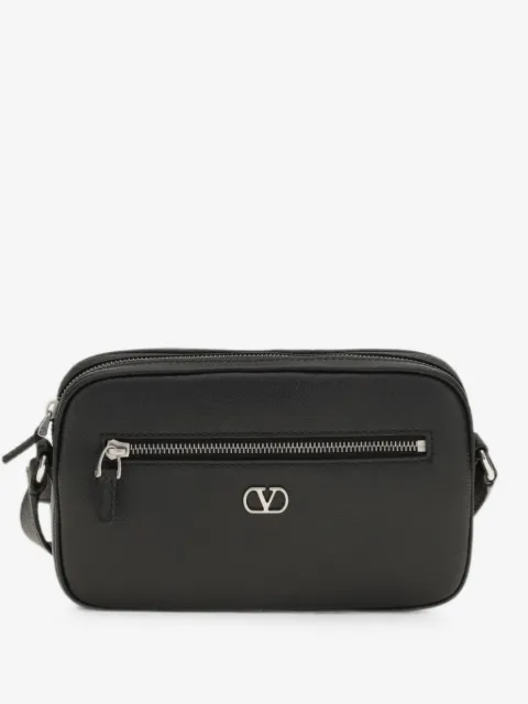 Valentino Garavani mochila tipo mensajero VLogo Signature de piel