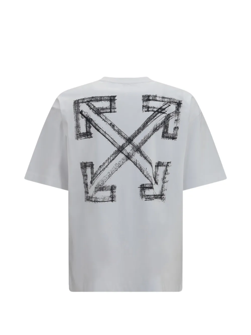 Off-White Motion Arrow T-shirt Wit