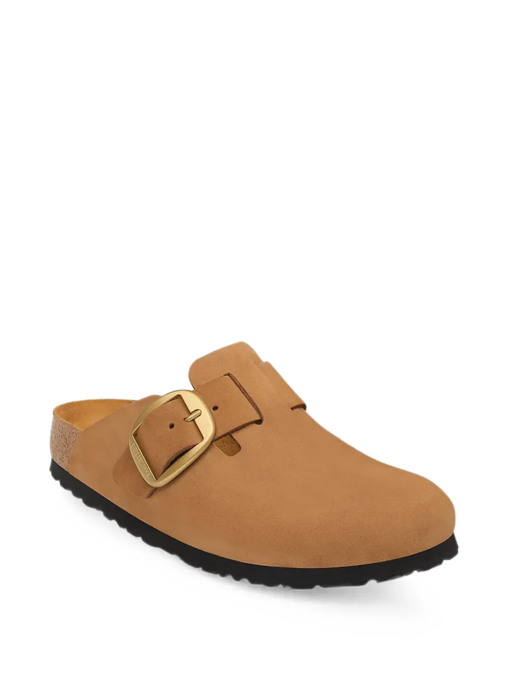 Birkenstock big-buckle leather sandals Bruin