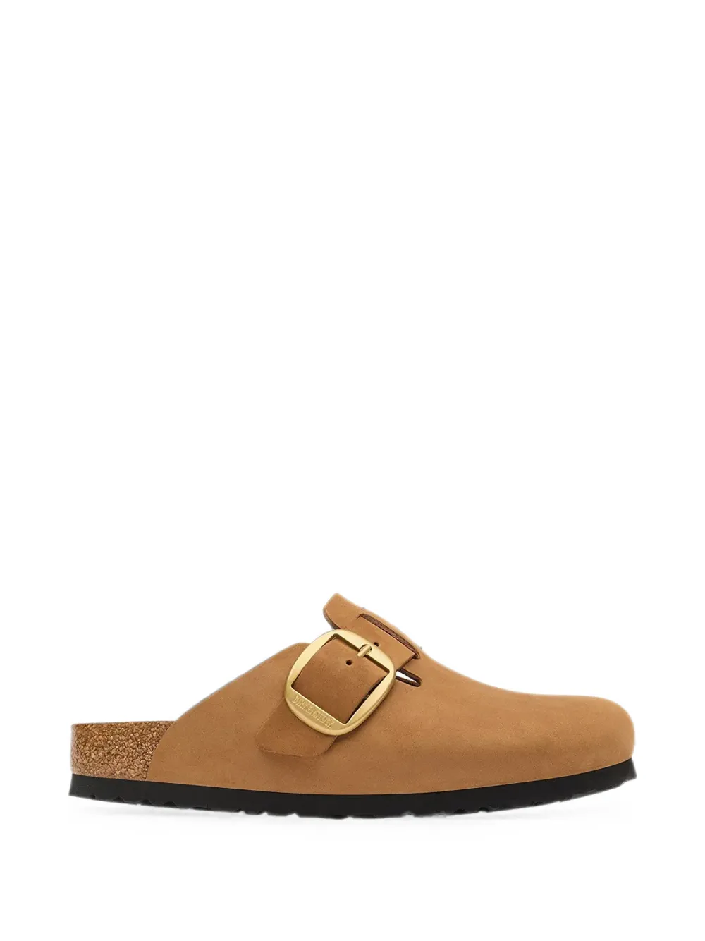 Birkenstock big-buckle leather sandals Bruin