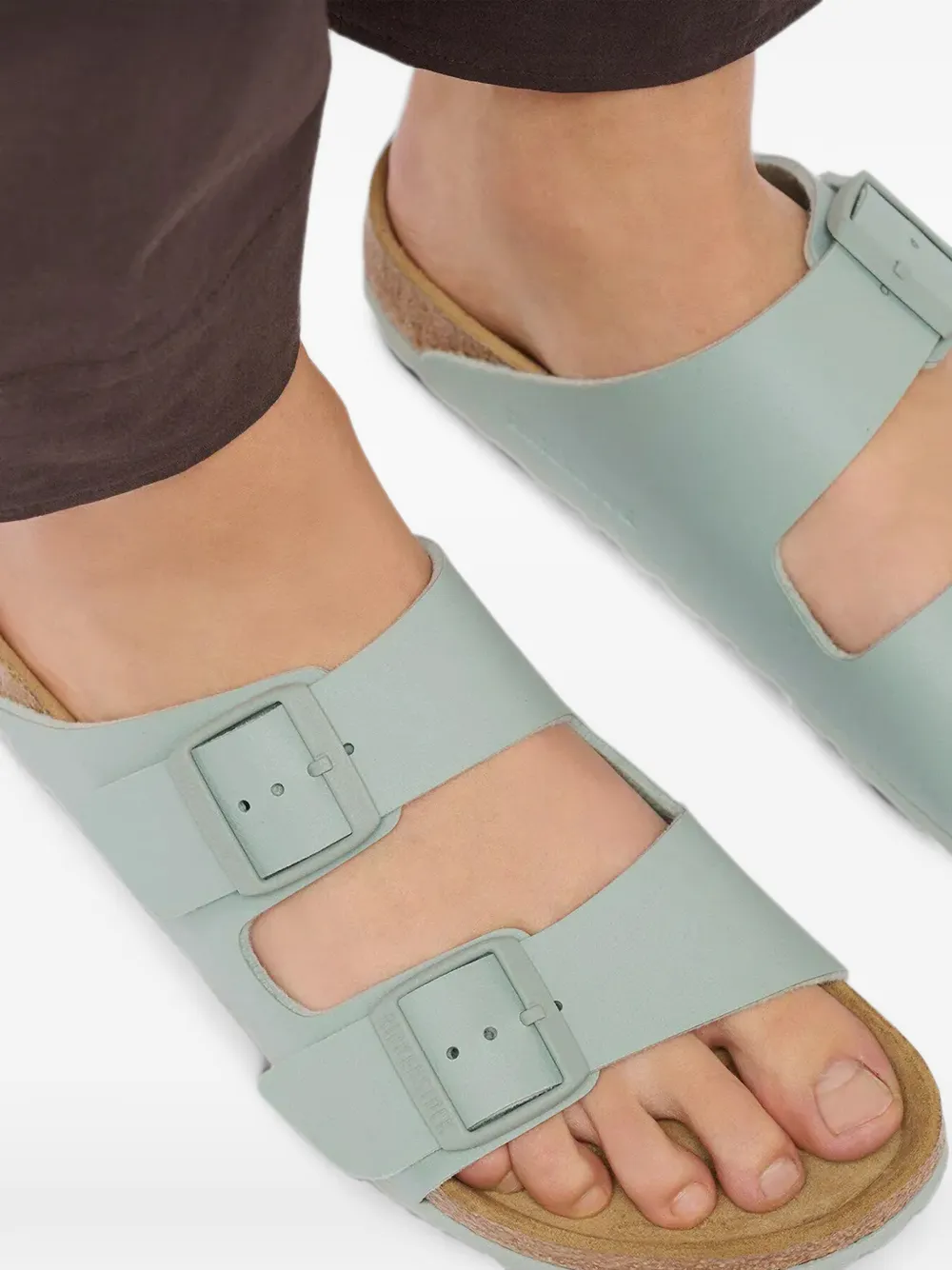 Birkenstock Arizona buckle-fastening sandals Groen