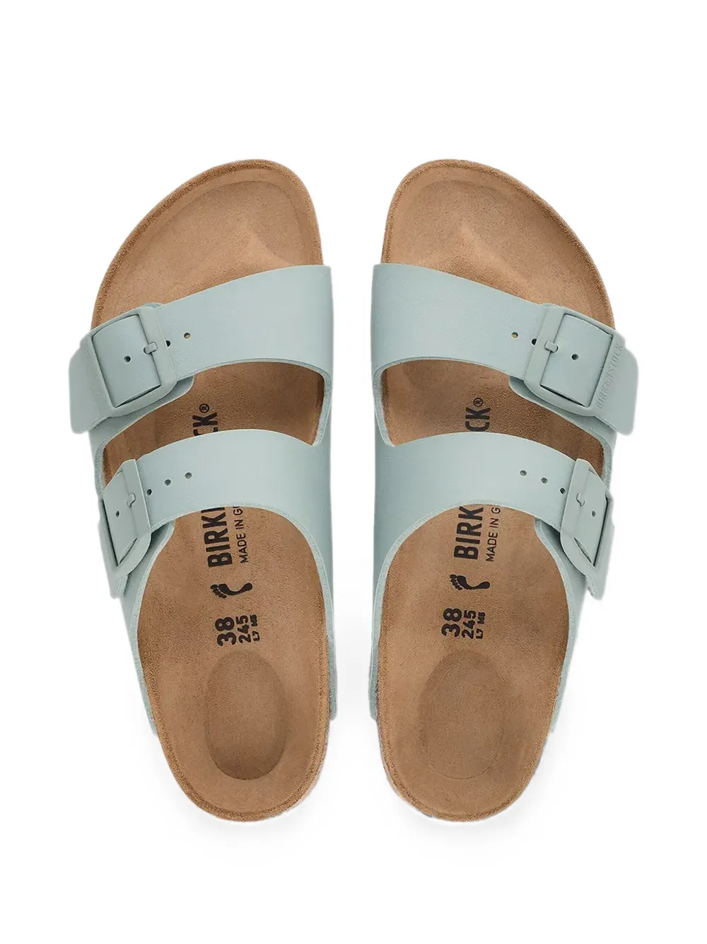 Birkenstock Arizona buckle-fastening sandals Groen