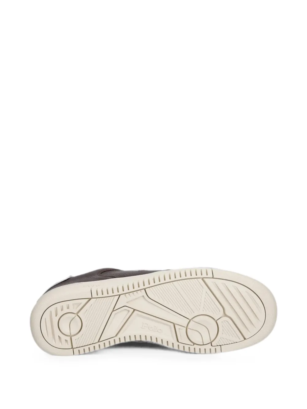 Polo Ralph Lauren logo-embroidered calf leather sneakers Bruin