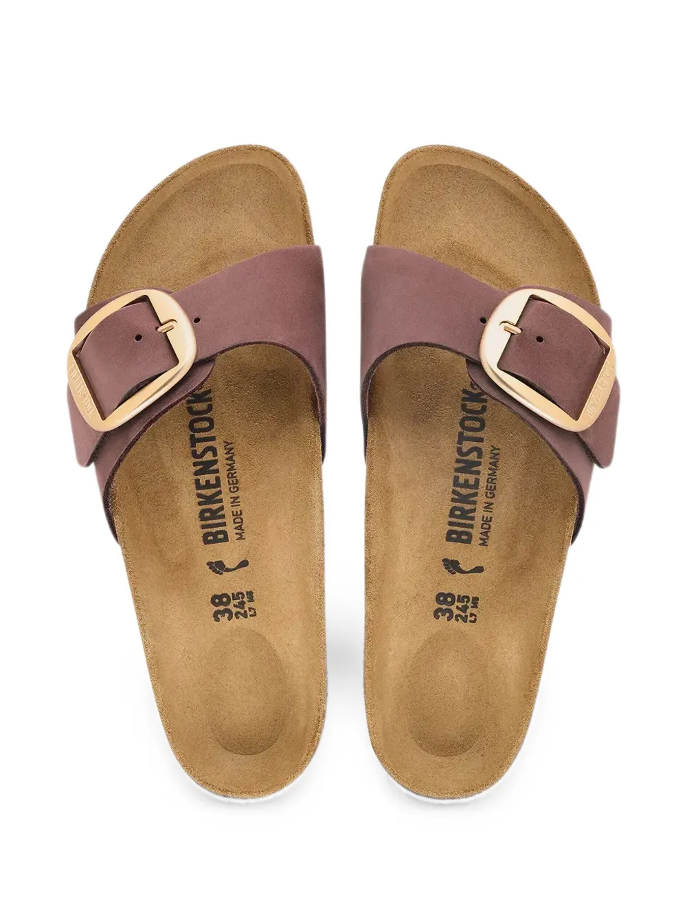 Birkenstock Madrid Big Buckle sandals Paars