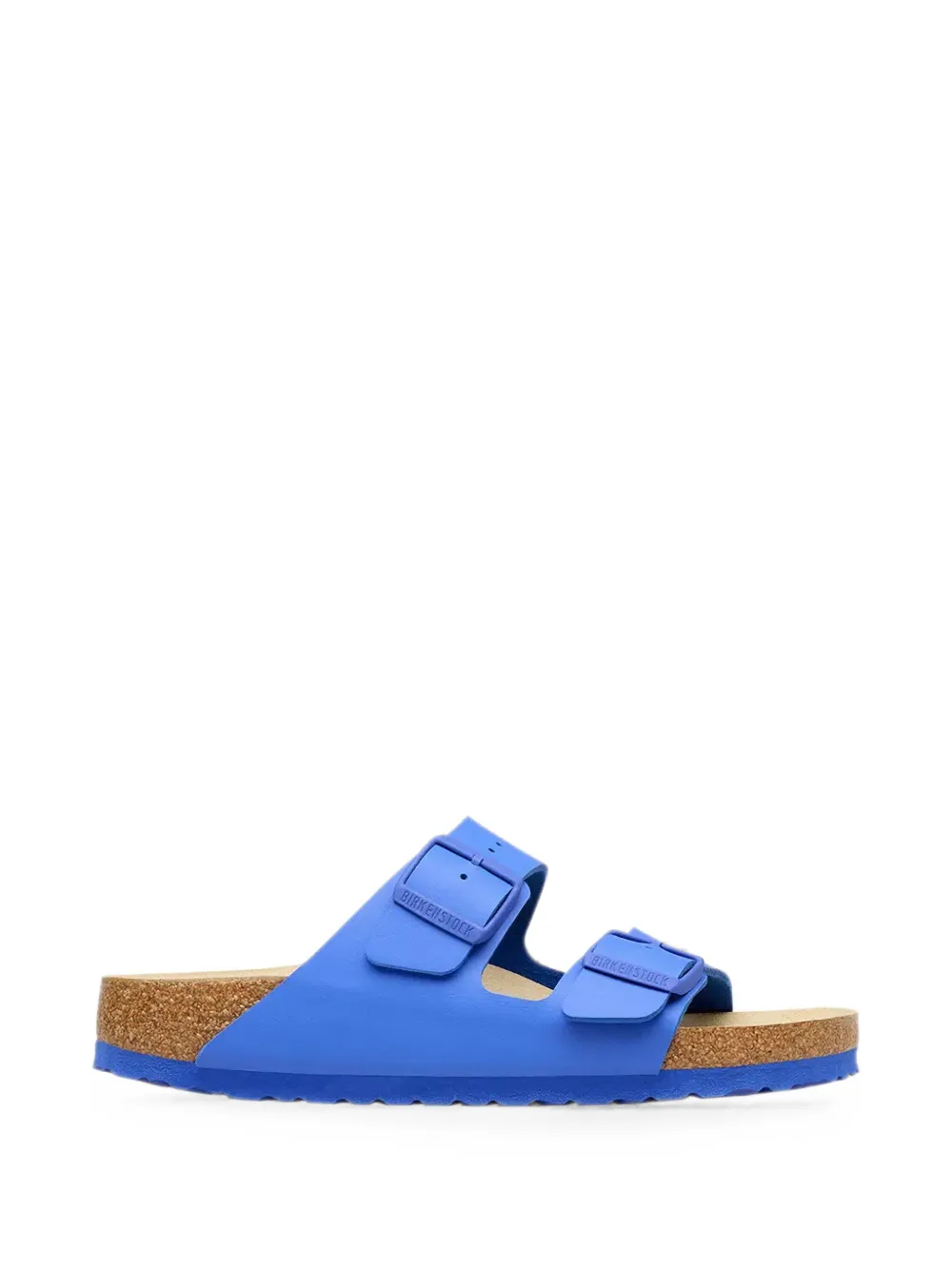 Birkenstock Arizona buckle-fastening slides Blauw
