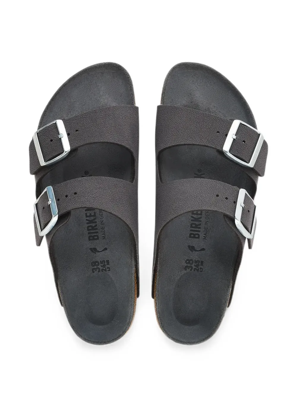 Birkenstock Arizona buckle-fastening sandals Grijs