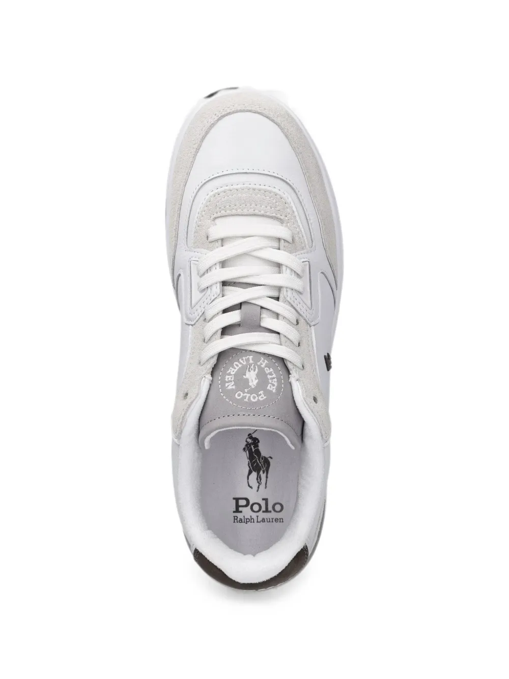 Polo Ralph Lauren panelled logo-embroidered sneakers Wit