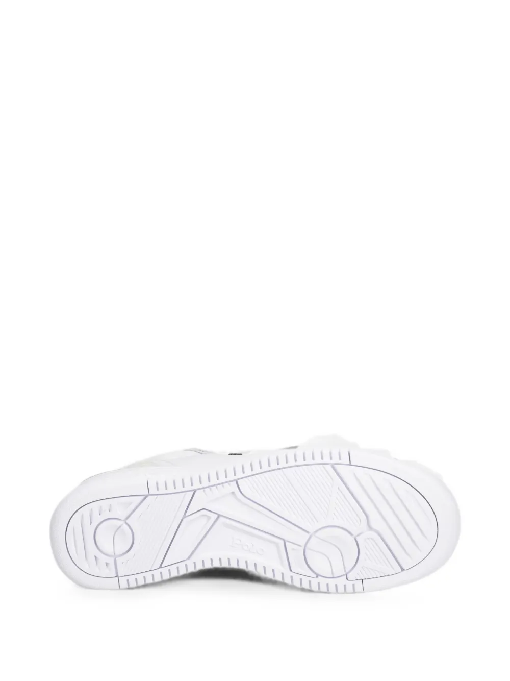 Polo Ralph Lauren panelled logo-embroidered sneakers Wit