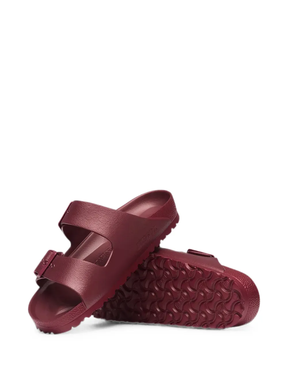 Birkenstock Arizona buckle-fastening slides Rood