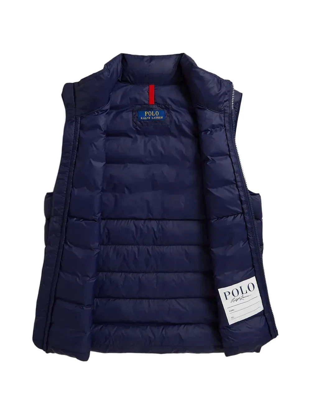 POLO RALPH LAUREN KIDS The Colden Packable gewatteerde bodywarmer Blauw