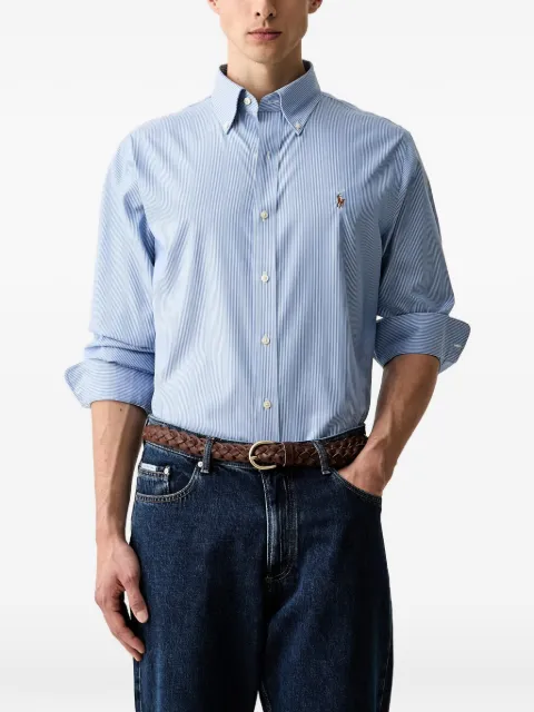 Polo Ralph Lauren vertical-stripe button-down oxford shirt