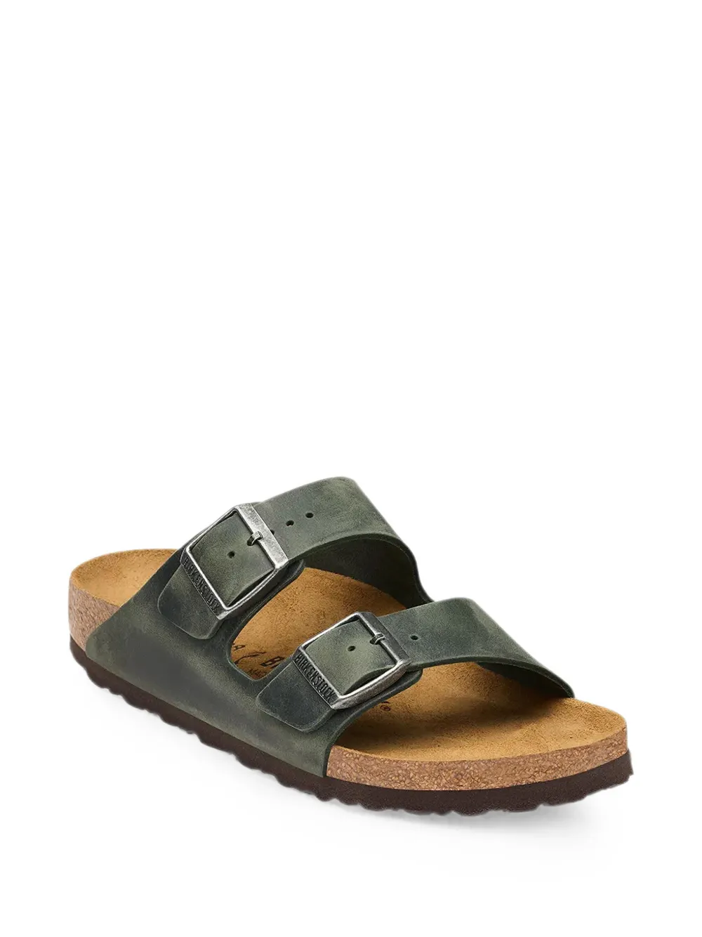 Birkenstock Arizona buckle-fastening sandals Groen