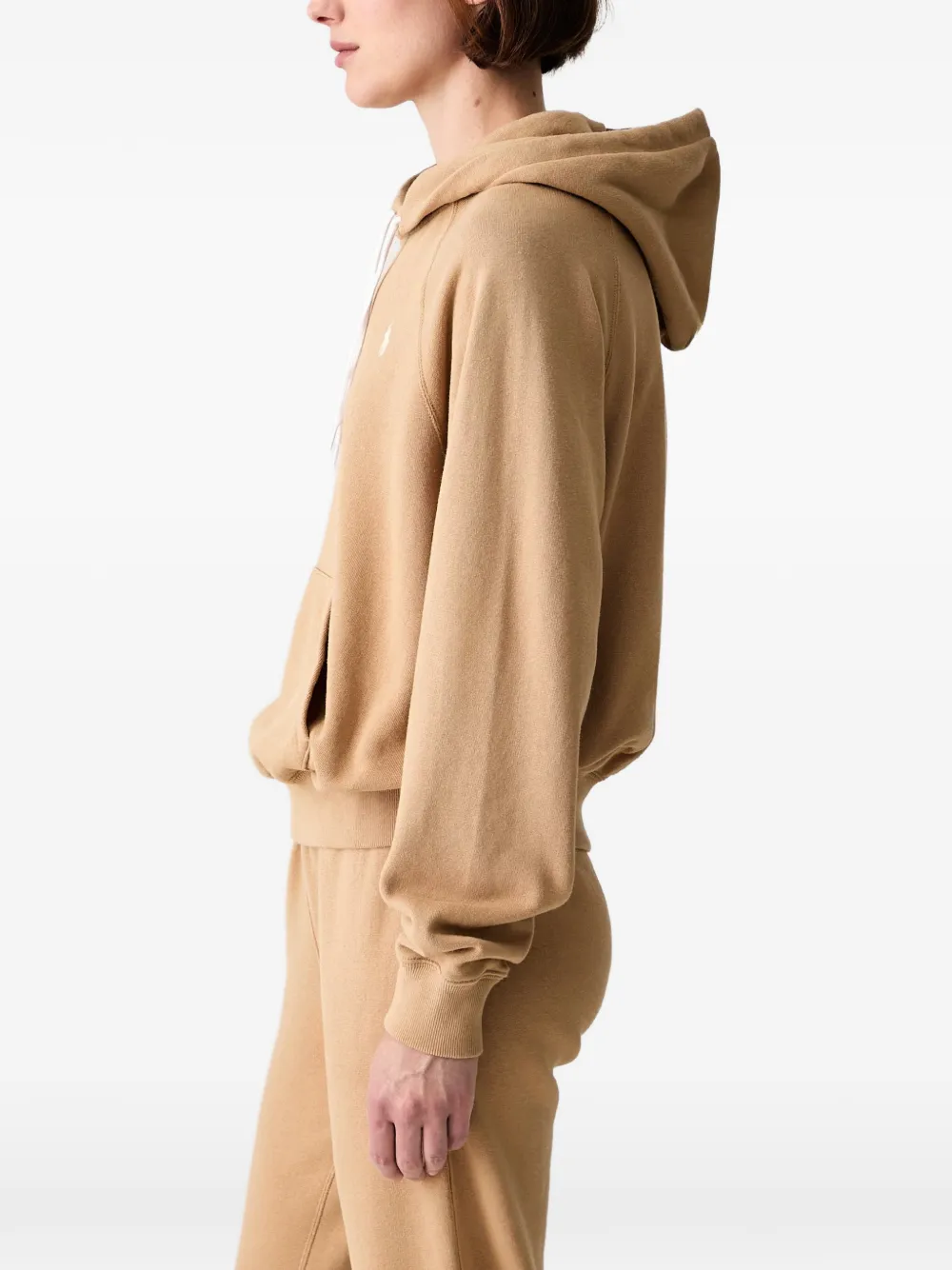 Polo Ralph Lauren Hoodie met geborduurd logo Beige