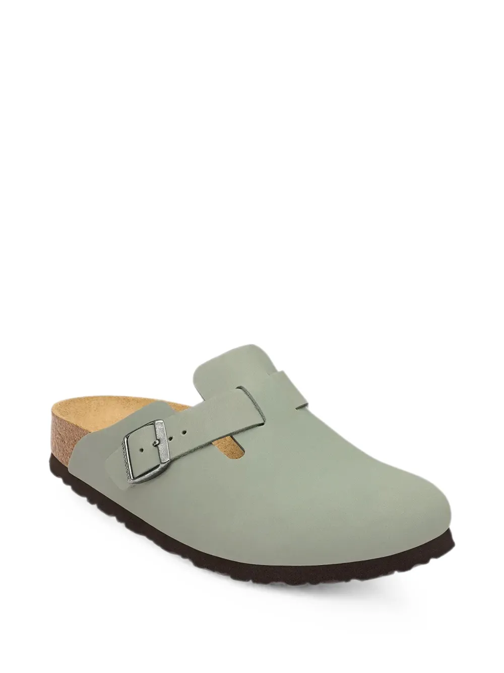 Birkenstock Boston buckle-fastening sandals Groen