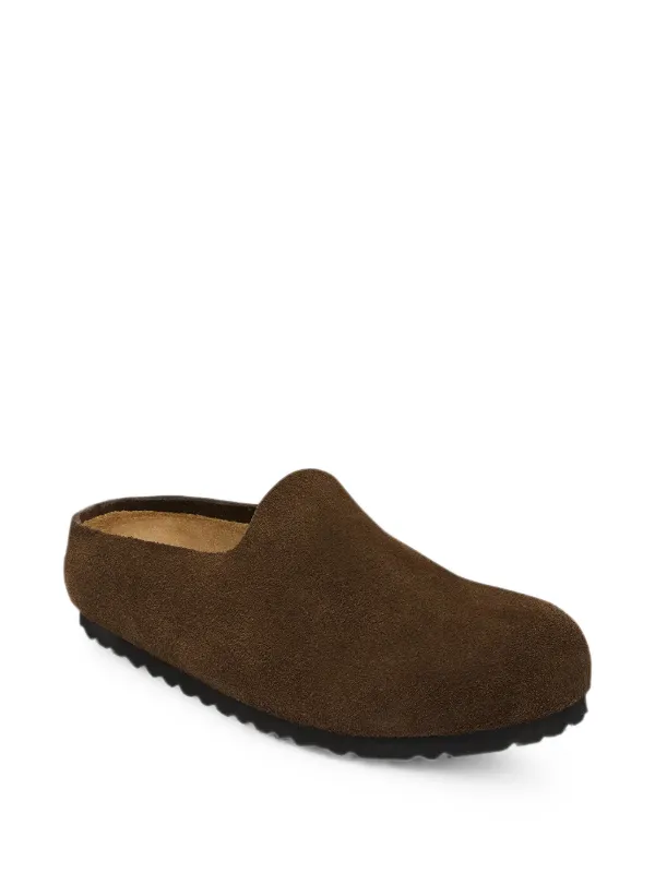Birkenstock スエード スリッポン | ブラウン | FARFETCH JP