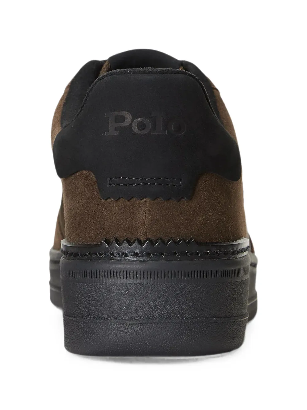 Polo Ralph Lauren Masters Crt perforated panelled sneakers Bruin