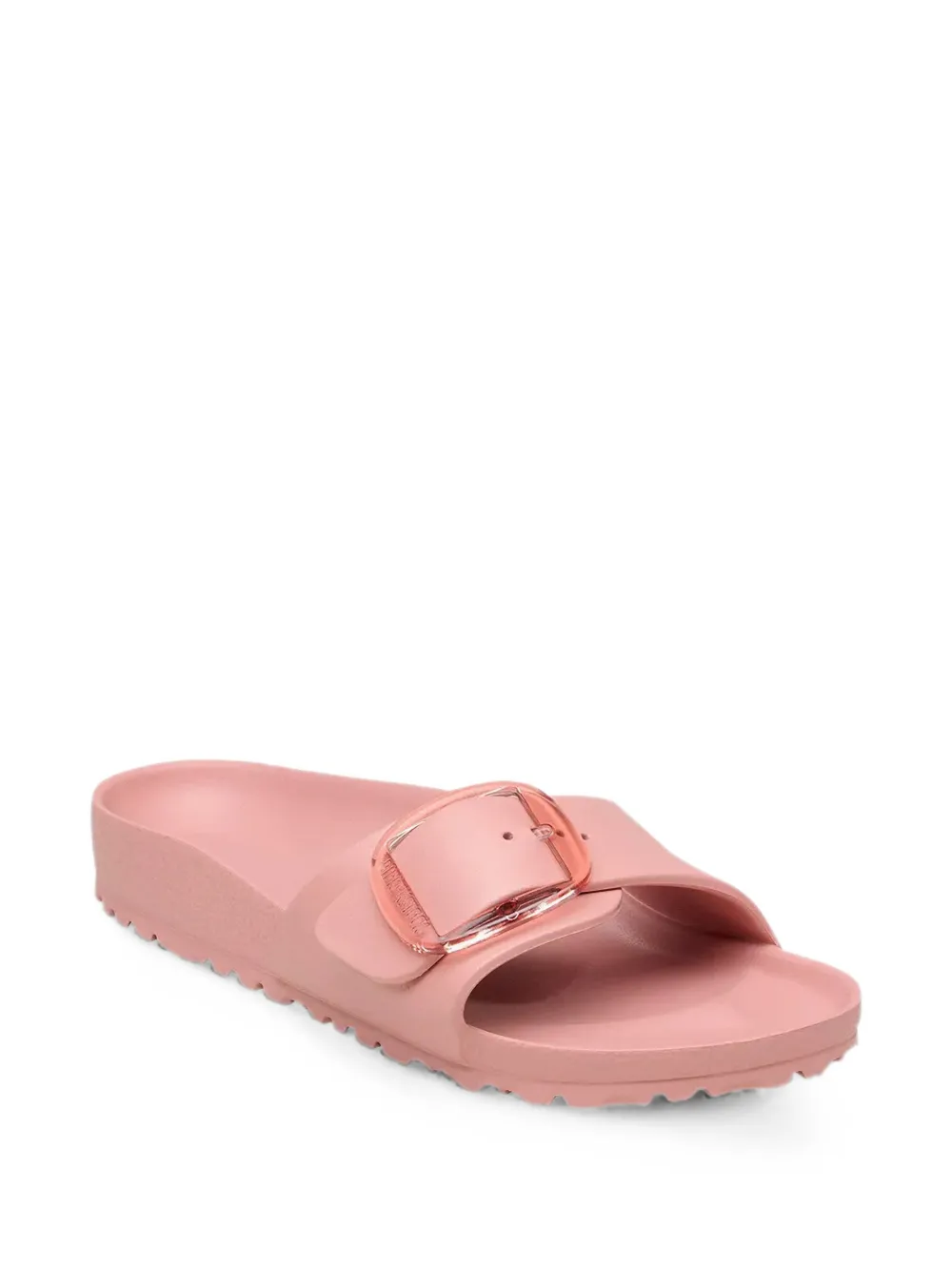 Birkenstock Madrid Big Buckle slides Roze